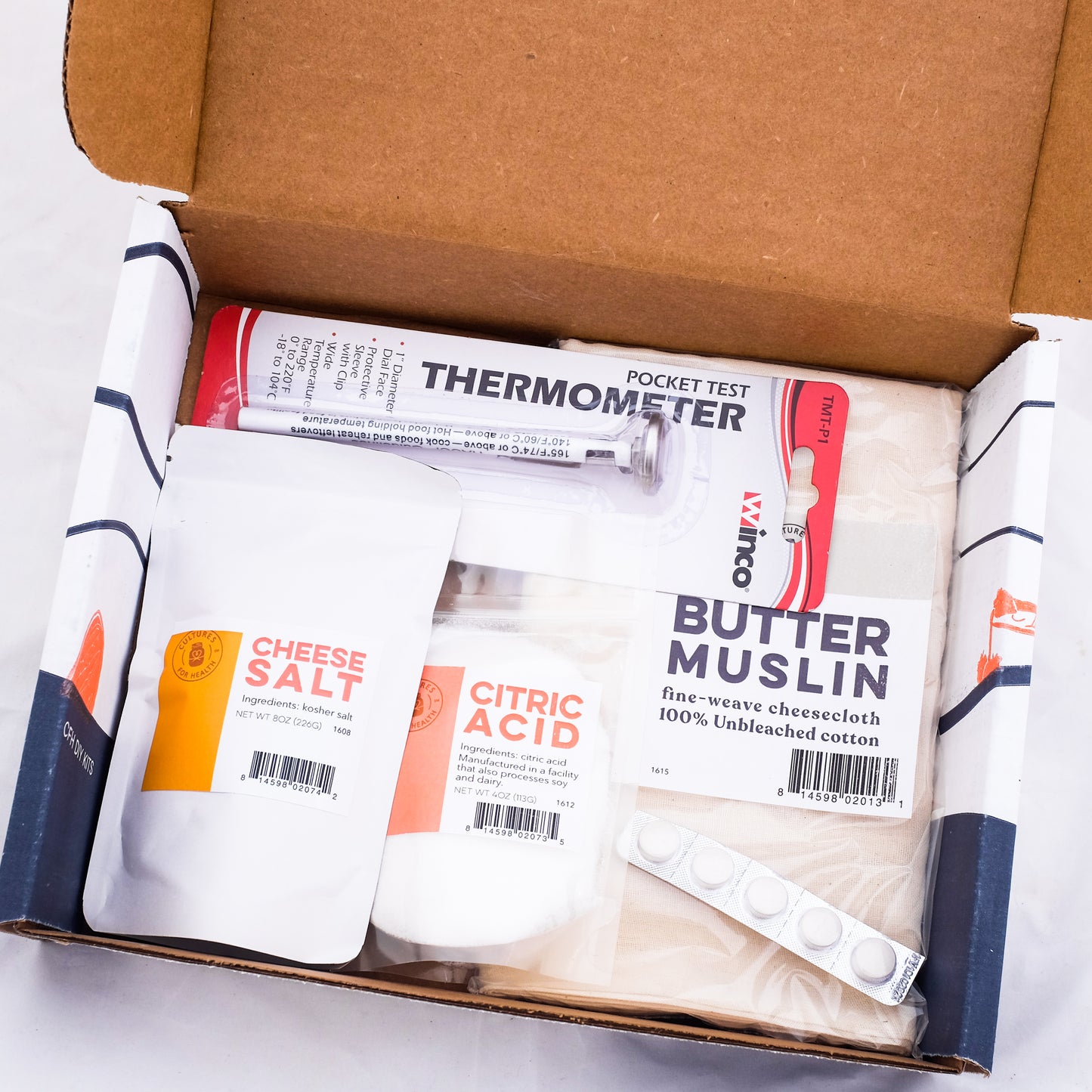 Mozzarella and Ricotta Cheese Making Kit