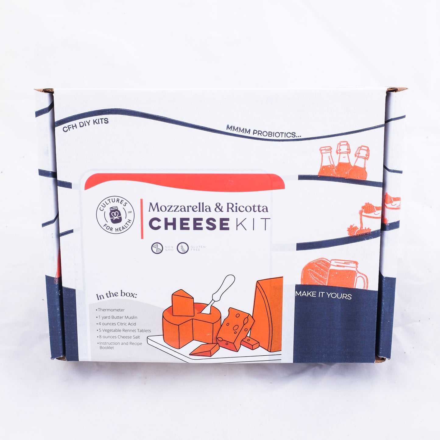 Mozzarella and Ricotta Cheese Making Kit