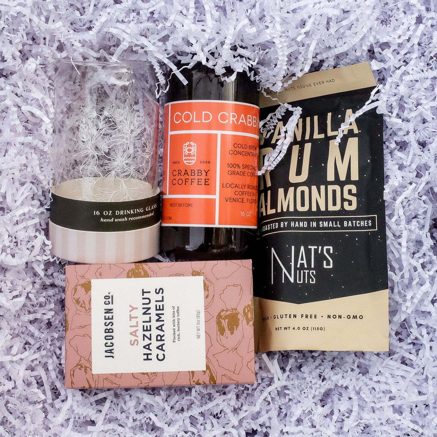 Cold Brew & Painted Glass Gift Set