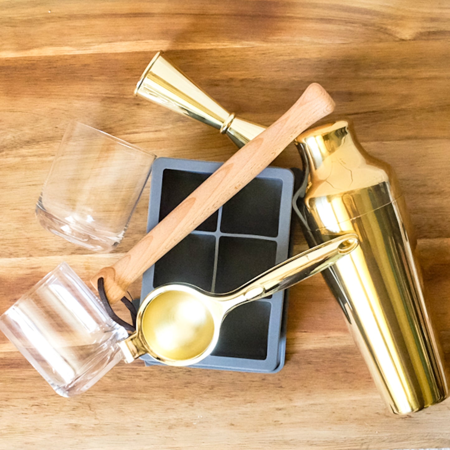 The Gold Bartender Gift Set