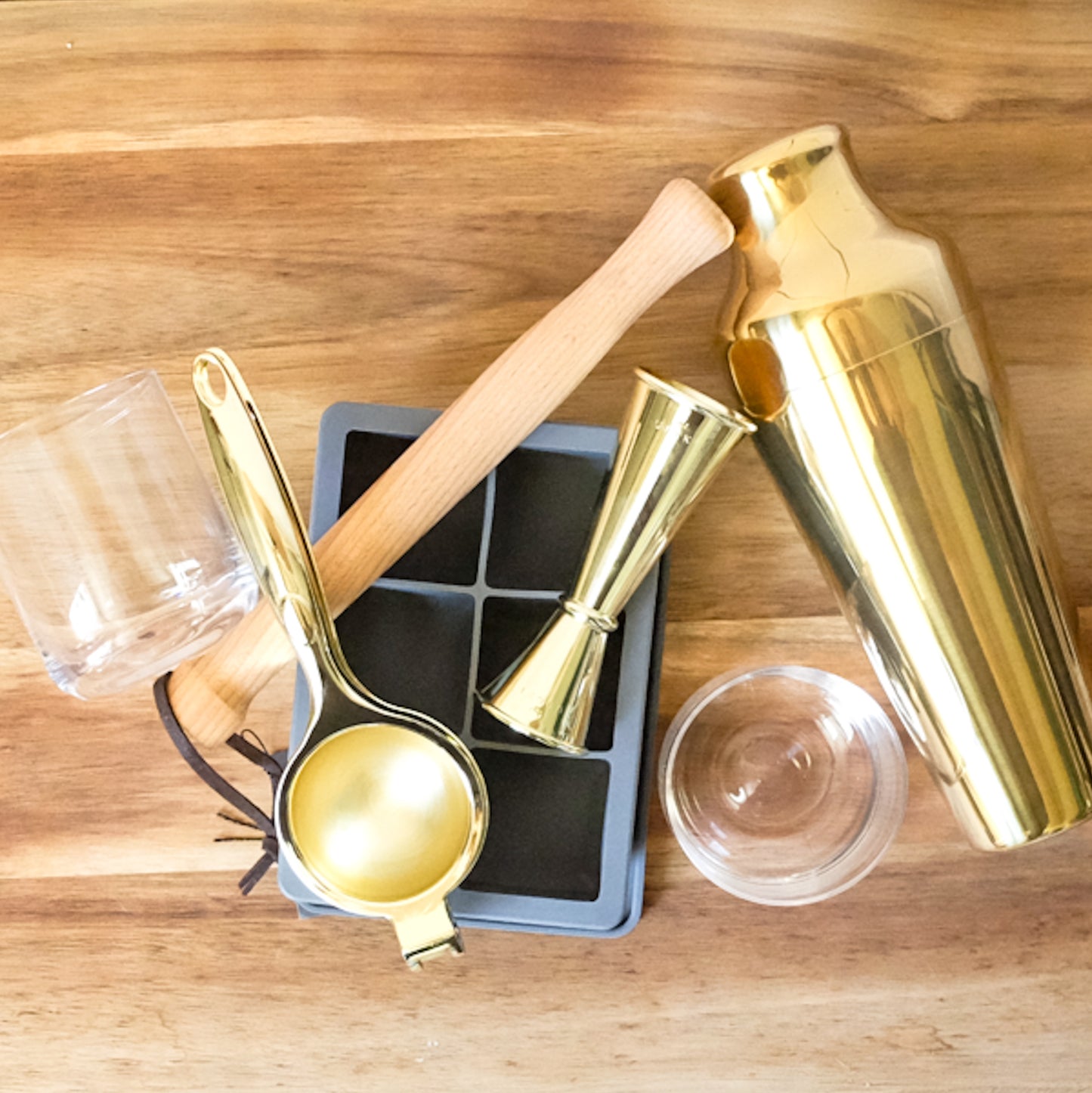 The Gold Bartender Gift Set