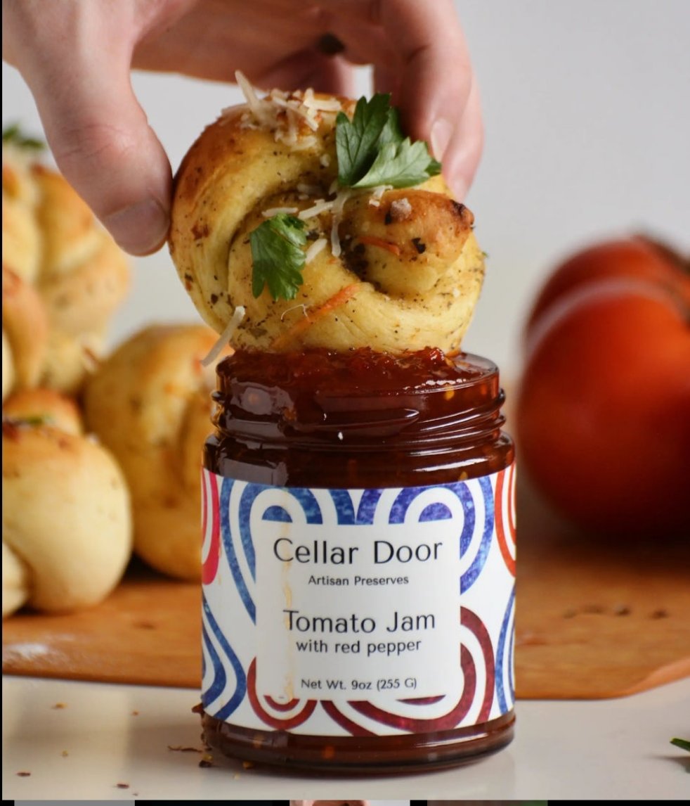 Tomato Jam with Red Pepper