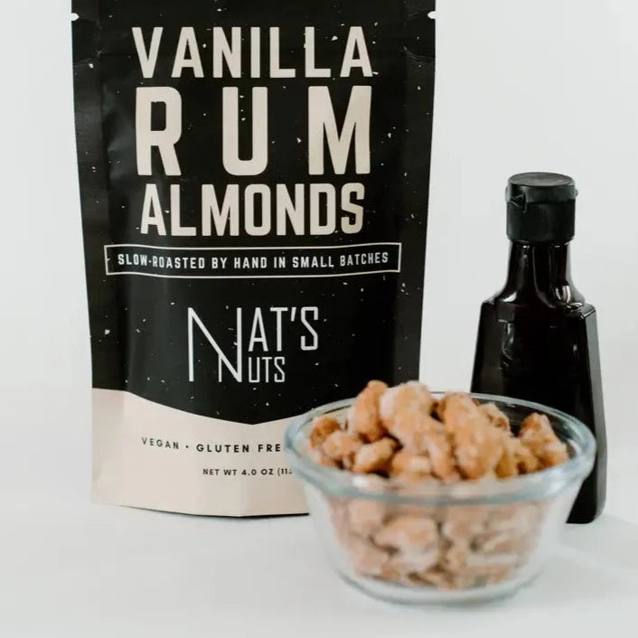 Vanilla Rum Almonds