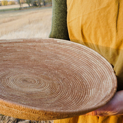 Natural Date Palm Basket from Niger