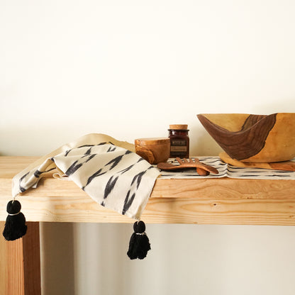 Tunisian Olive Wood Salt Cellar