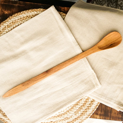 Wild Olive Wood Spoon for Stirring