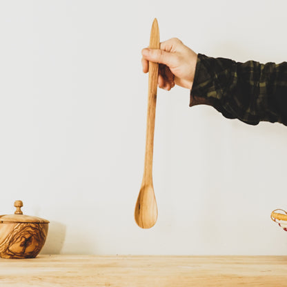 Wild Olive Wood Spoon for Stirring