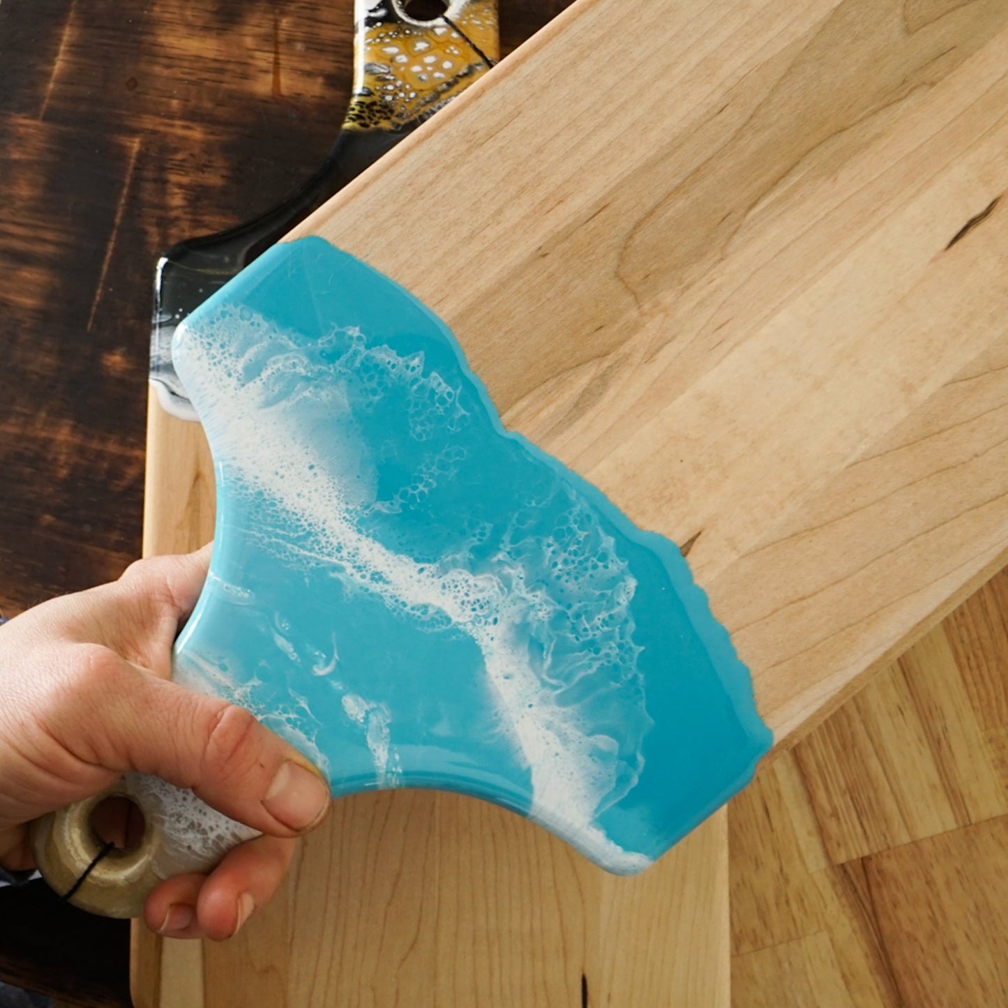 Ocean Blue Serving Board