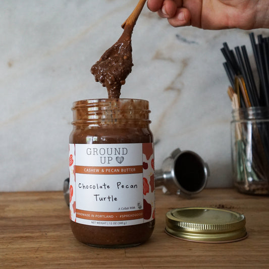 Chocolate Pecan Turtle Nut Butter - Ground Up PDX