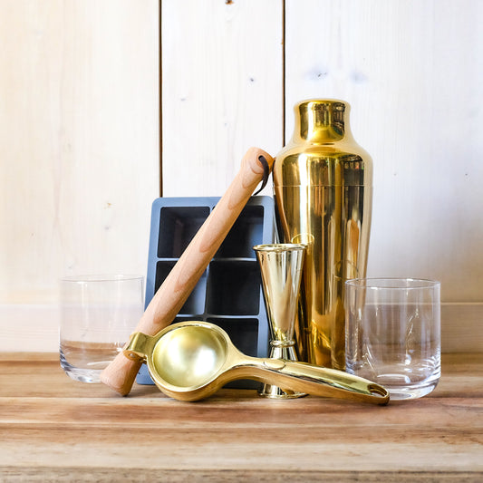 The Gold Bartender Gift Set