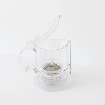 Gravity Tea Pot with Bottom Strainer