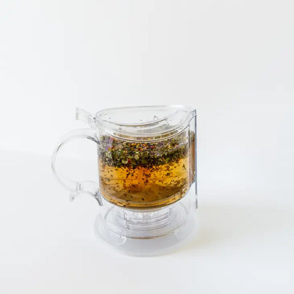 Gravity Tea Pot with Bottom Strainer