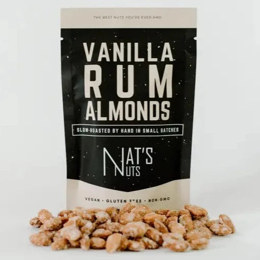 Vanilla Rum Almonds